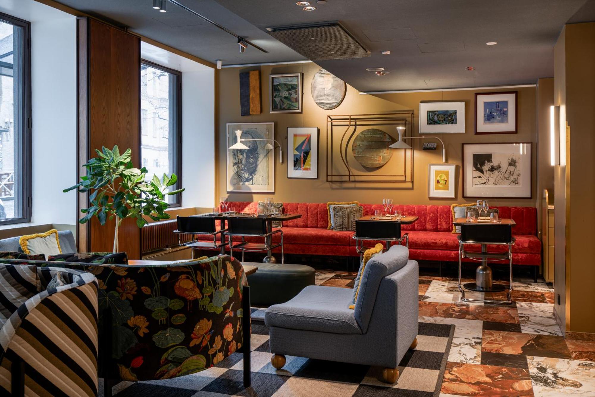 赫尔辛基托尔尼索罗索酷酒店 外观 照片 The interior of the hotel